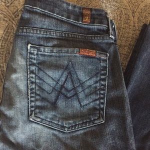 Boot Cut "A Pocket" 7 For All Mankind Jeans